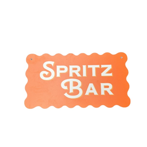 Spritz bar bordje