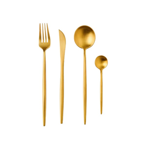 bestek set goud 40p