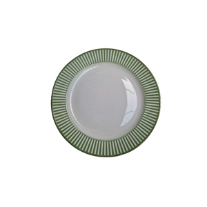 groot bord green stripes