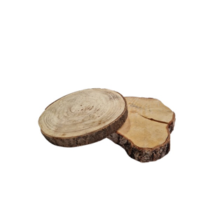 houten boomstam schijfjes