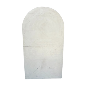 achterwand beige gestucte textuur