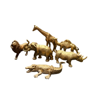 gouden safari dieren