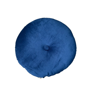 rond kussens vermeer blauw