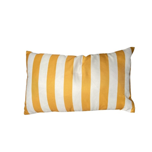 kussen stripe yellow lang