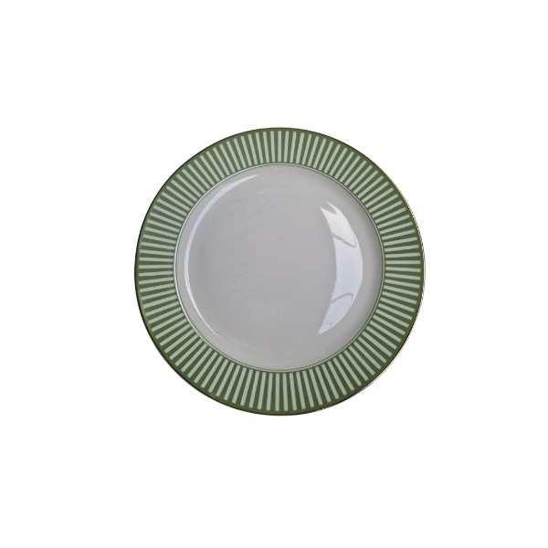 groot bord green stripes
