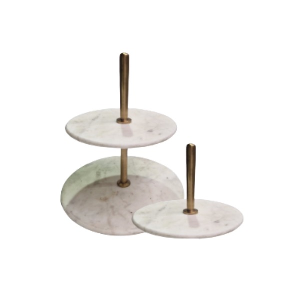 set marmer etagere