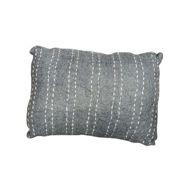 Kussen blauw witte strepen groot Kussen blauw witte strepen groot