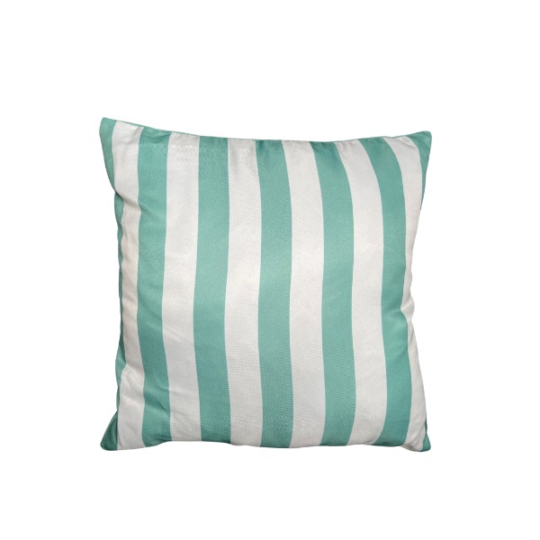 kussen stripe cyaan vierkant kussen stripe cyaan vierkant