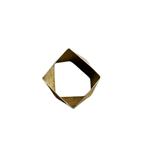 geometrische gouden servetringen geometrische gouden servetringen