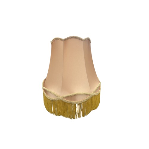 lampenkap vintage peach